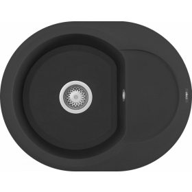 ELLECI - Mosogatótálca Easy ROUND 600 G40 nero