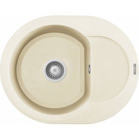 ELLECI - Mosogatótálca Easy ROUND 600 G62 bianco antico