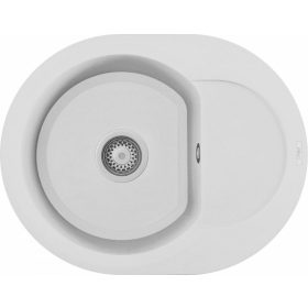 ELLECI - Mosogatótálca Easy ROUND 600 G68 bianco