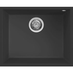   ELLECI - Mosogatótálca Quadra 105 G40 nero munkalap alá szerelhető