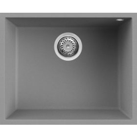   ELLECI - Mosogatótálca Quadra 105 G48 cemento munkalap alá szerelhető