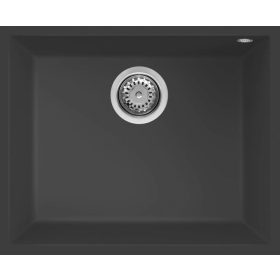   ELLECI - Mosogatótálca Quadra 105 G59 antracite munkalap alá szerelhető
