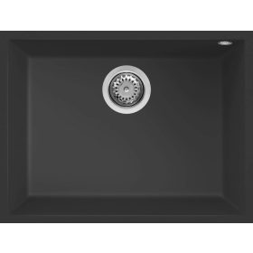   ELLECI - Mosogatótálca Quadra 110 G40 nero munkalap alá szerelhető