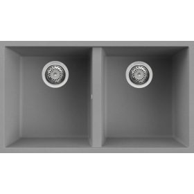   ELLECI - Mosogatótálca Quadra 350 G48 cemento munkalap alá szerelhető