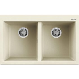 ELLECI - Mosogatótálca Quadra 350 G62 bianco antico