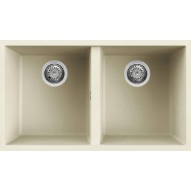   ELLECI - Mosogatótálca Quadra 350 G62 bianco antico munkalap alá szerelhető