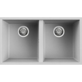   ELLECI - Mosogatótálca Quadra 350 M79 aluminium munkalap alá szerelhető