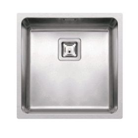   ELLECI - Mosogatótálca W-Square 400 inox munkalapra, munkalap alá és szintbe is szerelhető