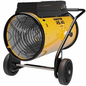   Master RS 40 professzionális hőlégfúvó készülék csővezeték csatlakoztatásának lehetőségével, akár 40 kW DlpMRS40