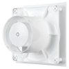 Dalap 100 FPZW fürdőszobai ventilátor fehér előlappal, időzítővel és páraérzékelővel, Ø 100 mm Dlp1348
