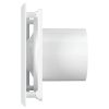 Dalap 100 FPZW fürdőszobai ventilátor fehér előlappal, időzítővel és páraérzékelővel, Ø 100 mm Dlp1348