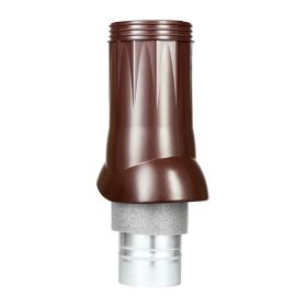   Dalap PTR 125-160 műanyag fúvóka huzatfokozó turbinákhoz, barna Dlp3932