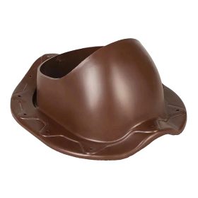   Dalap STT műanyag tetőcsatlakozó idom cseréptetőkhöz, barna Dlp3942