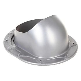   Dalap STP műanyag tetőcsatlakozó idom lapos tetőkhöz, ezüst Dlp3955