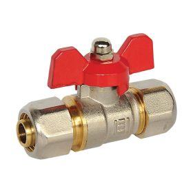 Golyóscsap pillangó karos 16-os kulcsos csatlakozóval