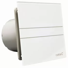   Cata E-100MT ventilátor metakrilát előlappal, utószellőztető funkcióval, fehér