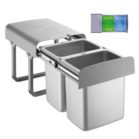  EKOTECH - Beépíthető hulladékgyűjtő EKKO 40 - 2x16 liter