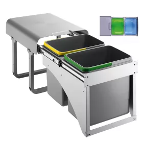   EKOTECH - Beépíthető hulladékgyűjtő EKKO FRONT 40 - 2x16 liter