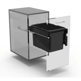   EKOTECH - Beépíthető hulladékgyűjtő FRONT 45 - 1x34 liter