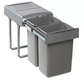   EKOTECH - Beépíthető hulladékgyűjtő MEGA 40 - 2x20 liter