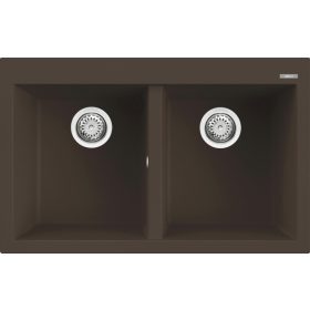 ELLECI - Mosogatótálca Quadra 350 G78 Espresso