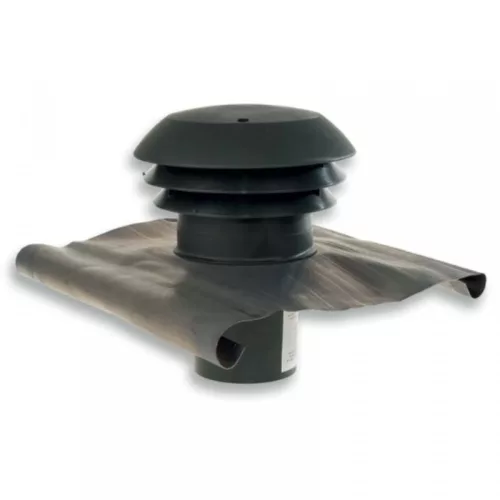 CTA125B PVC tetősapka NA 125 mm atracitszürke (RAL7016)