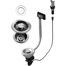   ELLECI - FLOW PRO ( PUSH-CONTROL OPEN UP ELEMENT) automata dugókiemelő inox