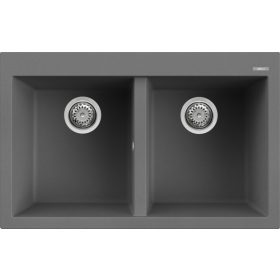 ELLECI - Mosogatótálca Quadra 350 K99 Dark Grey