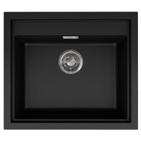   ELLECI - Mosogatótálca Sintesi 105 K86 Black inox tartozékokkal