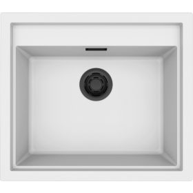   ELLECI - Mosogatótálca Sintesi 105 K96 White fekete tartozékokkal