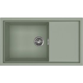   ELLECI - Mosogatótálca Sintesi 410 K82 Sage Green inox tartozékokkal
