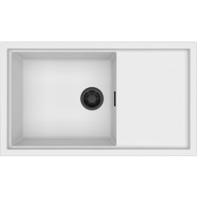   ELLECI - Mosogatótálca Sintesi 410 K96 White fekete tartozékokkal