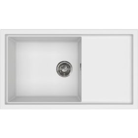   ELLECI - Mosogatótálca Sintesi 410 K96 White inox tartozékokkal