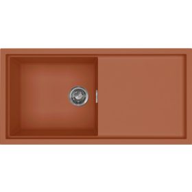   ELLECI - Mosogatótálca Sintesi 480 K83 Cavern Clay inox tartozékokkal