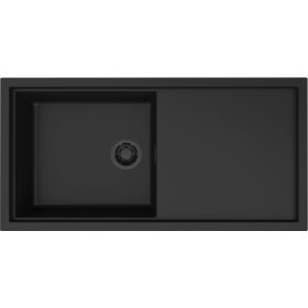   ELLECI - Mosogatótálca Sintesi 480 K86 Black fekete tartozékokkal