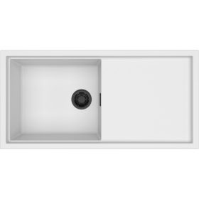   ELLECI - Mosogatótálca Sintesi 480 K96 White fekete tartozékokkal