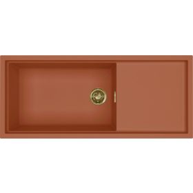   ELLECI - Mosogatótálca Sintesi 510 K83 Cavern Clay arany tartozékokkal