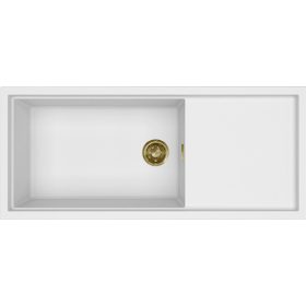   ELLECI - Mosogatótálca Sintesi 510 K96 White arany tartozékokkal