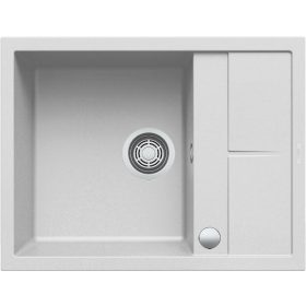 ELLECI - Mosogatótálca Unico 125 AUTOMATA G68 Bianco