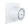 Fürdőszobai ventilátor alacsony zajszinttel és visszacsapó szeleppel, Ø 100 mm Dlp9123