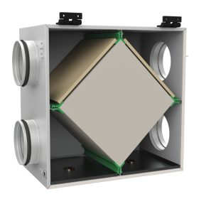   Vents PR 150 G-4 hőcserélő 150 mm átmérővel és 300m³/órás sebességgel Dlp2125