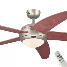   Mennyezeti ventilátor világítással és távirányítással Westinghouse BENDAN 72564, Ø 132 cm Dlp72564