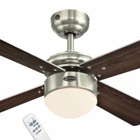   Mennyezeti ventilátor LED világítással és távirányítással Westinghouse COLOSSEUM 72417, Ø 90 cm Dlp72417