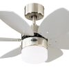 Mennyezti ventilátor világítással és húzókapcsolóval Westinghouse FLORA ROYALE 78788, Ø 76 cm Dlp78788