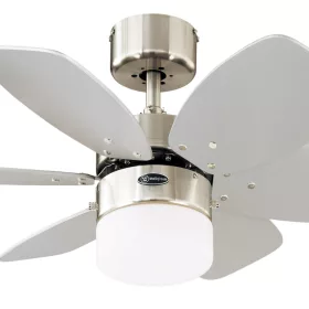   Mennyezti ventilátor világítással és húzókapcsolóval Westinghouse FLORA ROYALE 78788, Ø 76 cm Dlp78788