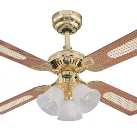   Mennyezti ventilátor világítással és húzókapcsolóval Westinghouse PRINCESS TRIO 78199, Ø 105 cm Dlp78199