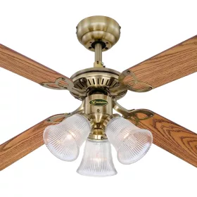   Mennyezeti ventilátor világítással és húzókapcsolóval Westinghouse PRINCESS TRIO 78265, Ø 105 cm Dlp78265