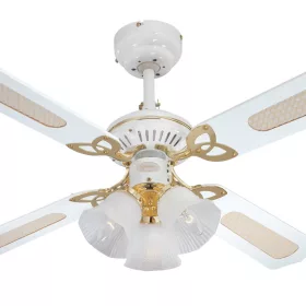   Mennyezeti ventilátor világítással és húzókapcsolóval Westinghouse PRINCESS TRIO 78324, Ø 105 cm Dlp78324