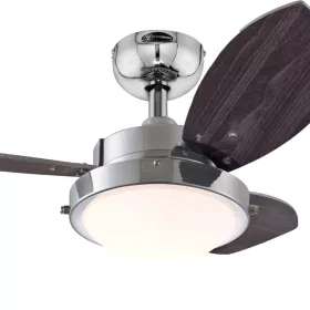   Mennyezti ventilátor világítással és húzókapcsolóval Westinghouse WENGUE 78763, Ø 76 cm Dlp78763