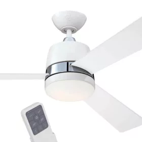   Westinghouse TRISTAN 73038 mennyezti ventilátor világítással és távirányítóval, fehér, Ø 132 cm Dlp73038